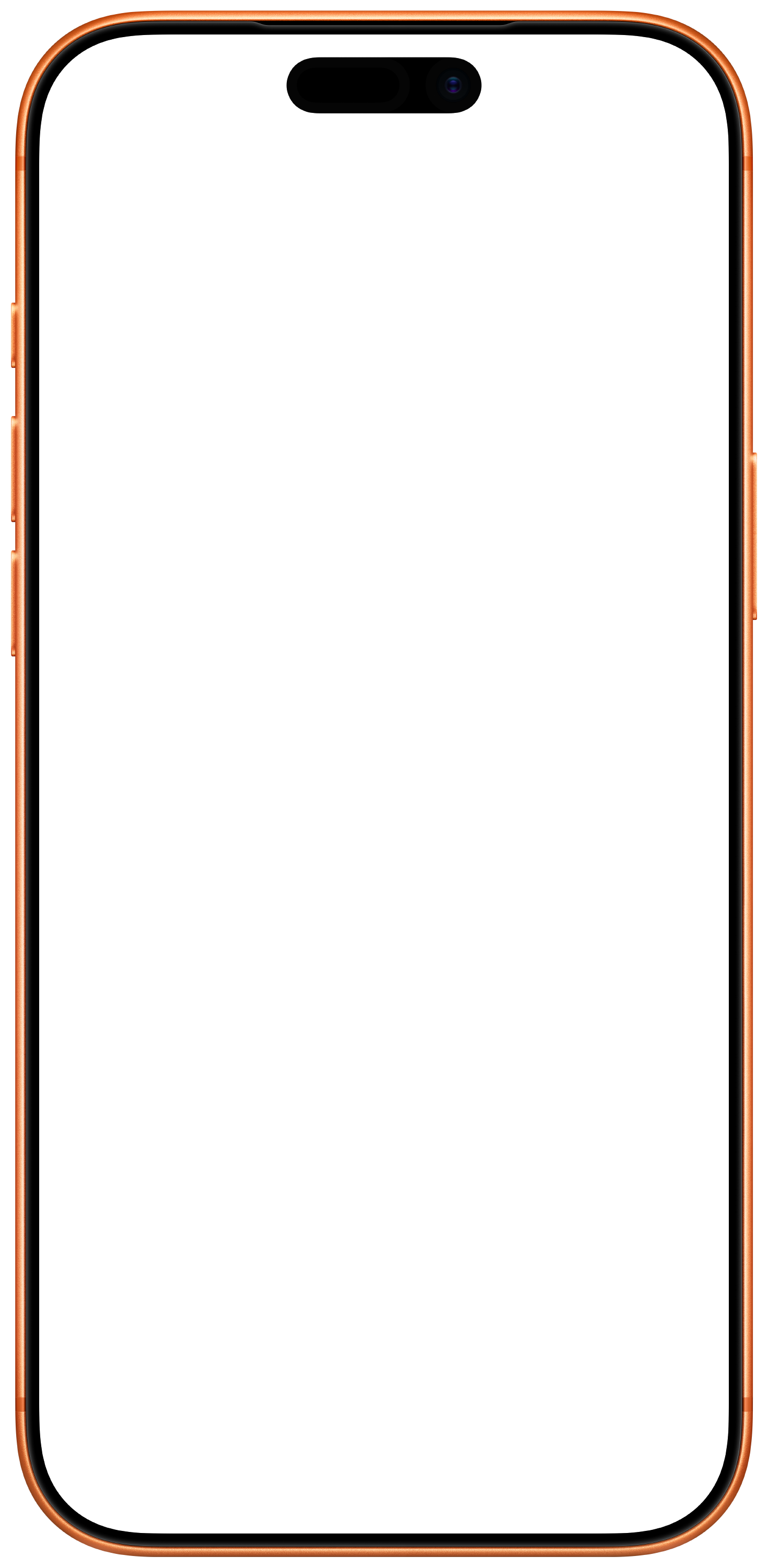 iPhone 17 Pro Max in Cosmic Orange