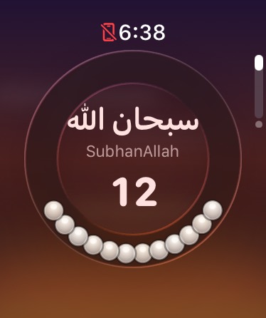 Twelve beads on the ring